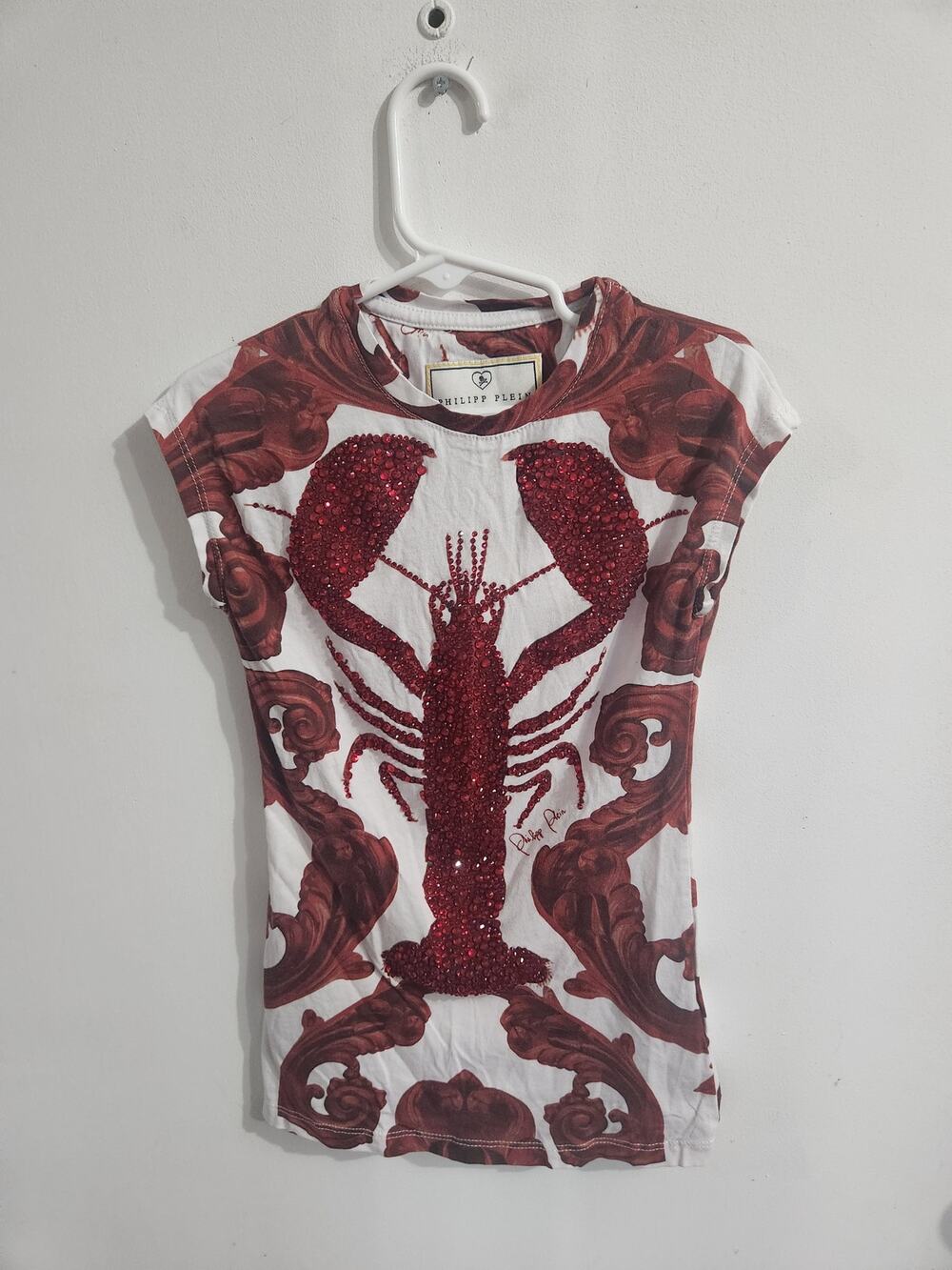 Philipp Plein petite kids junior dress 4-5 crayfish